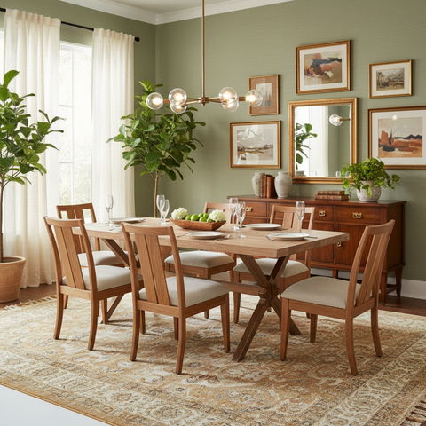 Marvel Bliss Dining Set - 6 Seater