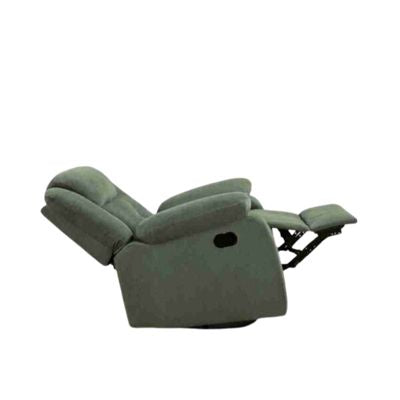 Heavenly Lounge Manual Recliner in Velvet Fabric