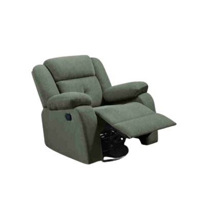 Heavenly Lounge Manual Recliner in Velvet Fabric