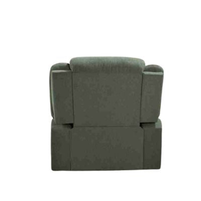 Heavenly Lounge Manual Recliner in Velvet Fabric