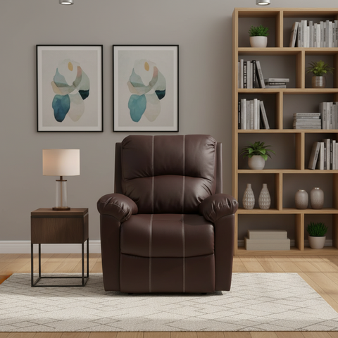 Rayse Manual Recliner In Leatherette