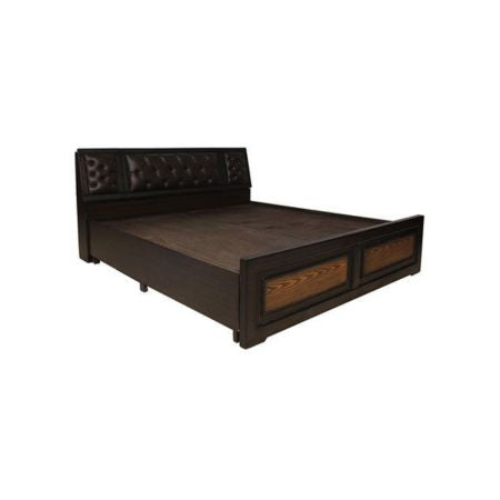 Artisan Crafted Acacia Bed with 2 Drawer Half side Manual Storage