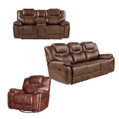 Harmony Bliss Manual Recliner in Leatherette