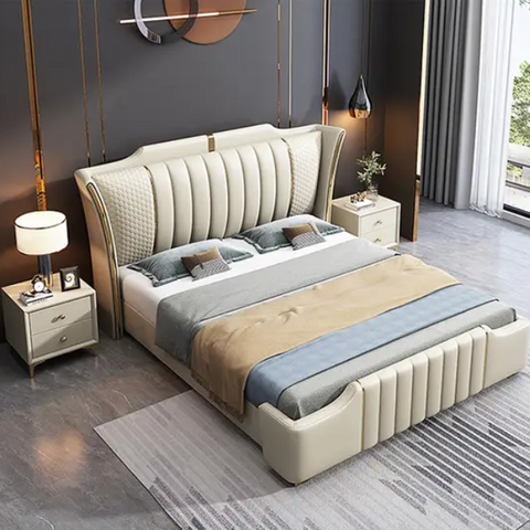 Ankara Pro Premium Upholstered Bed In Fabric