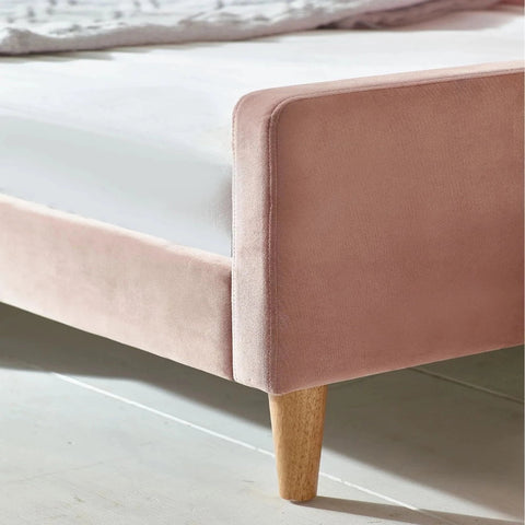 Trinidad Elegance Upholstered Without Storage Bed In Suede