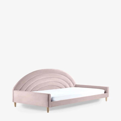 Trinidad Elegance Upholstered Without Storage Bed In Suede