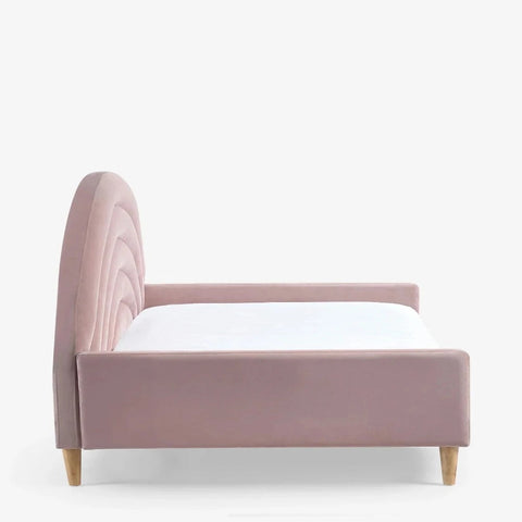 Trinidad Elegance Upholstered Without Storage Bed In Suede
