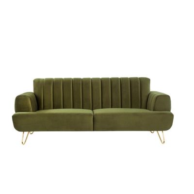 Swift Comfort Sofa Set In Velvet