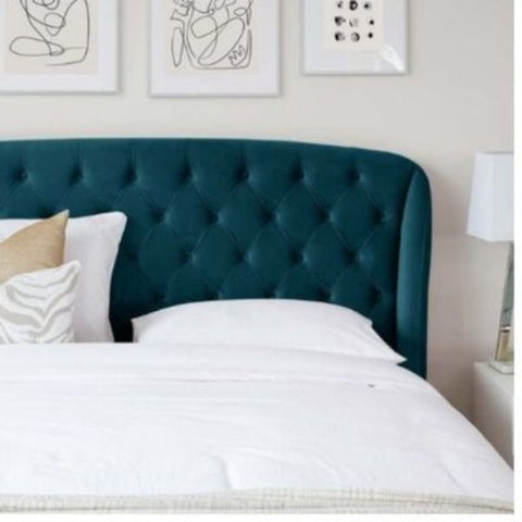 Russia Luxury Upholstered Bed In Suede