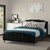 Berlin Upholstered Without Storage Bed In Suede