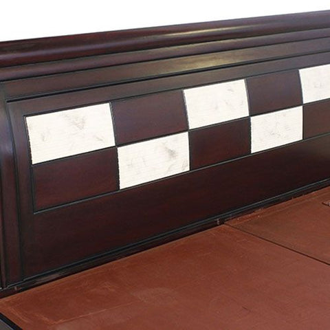 Cherry Blossom Wooden Bed with 2 Drawer Half side Manual Storage