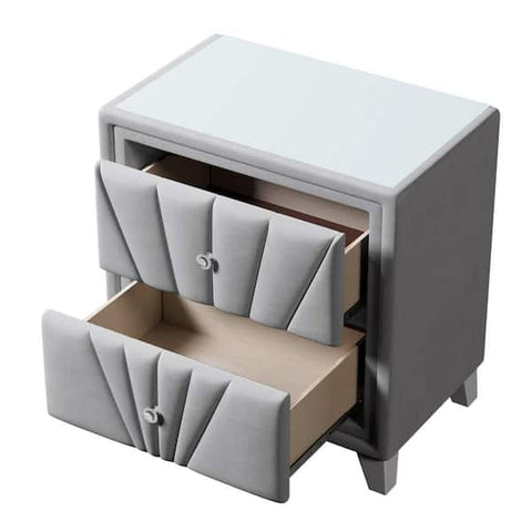 Eclipse Bed Side Table 2 Drawer
