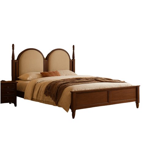 Centora Solid Wood Wooden Bed
