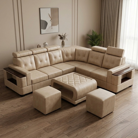Desert Sectional Design Sofa Set