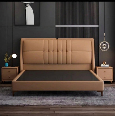 Athens Luxury Upholstered Bed In Fabric