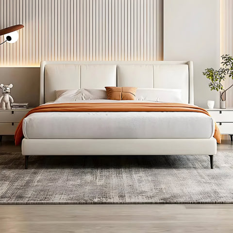 Cand Modern Upholstered Bed in Fabric
