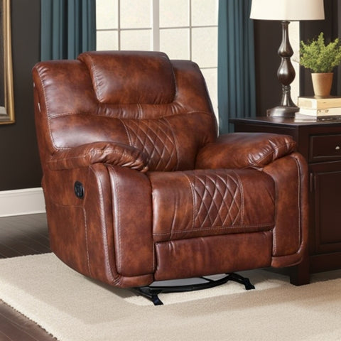 Harmony Bliss Manual Recliner in Leatherette