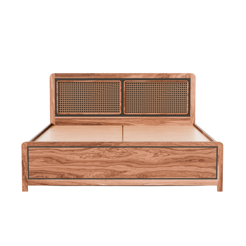 Irene Premium Solid Wood Wooden Bed