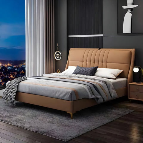 Athens Upholstered Bed Without Storage In Fabric