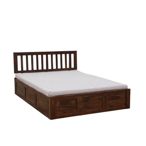 Fantome Solid Wood Wooden Bed