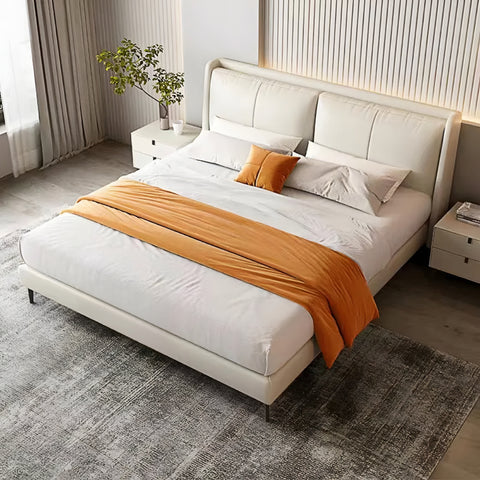 Cand Modern Upholstered Bed in Fabric