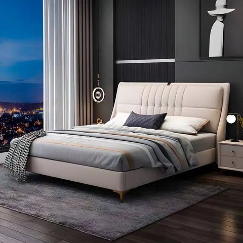 Athens Upholstered Bed Without Storage In Fabric