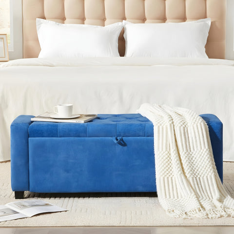 Hale Classic Upholstered Ottoman With Storage
