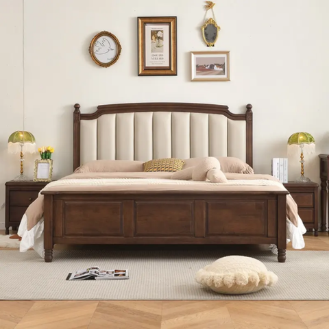 Sweden Solid Wood Wooden Bed