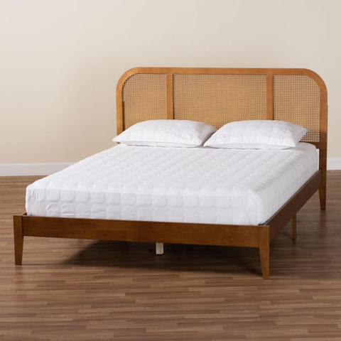 Boston Premium Solid Wood Wooden Bed