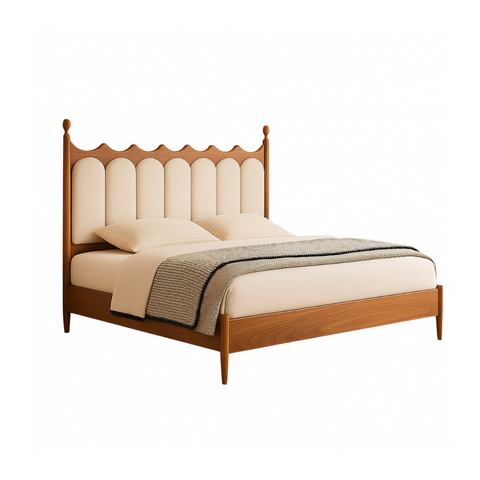 Hong Kong Solid Wood Wooden Bed