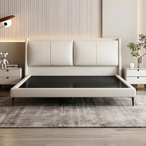 Cand Modern Upholstered Bed in Fabric