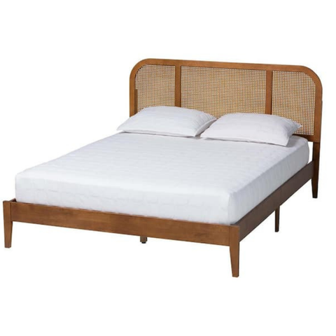 Boston Premium Solid Wood Wooden Bed