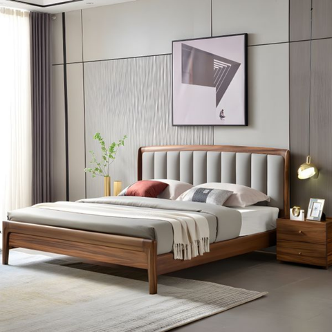 Solimo Cazz Solid Wood Wooden Bed