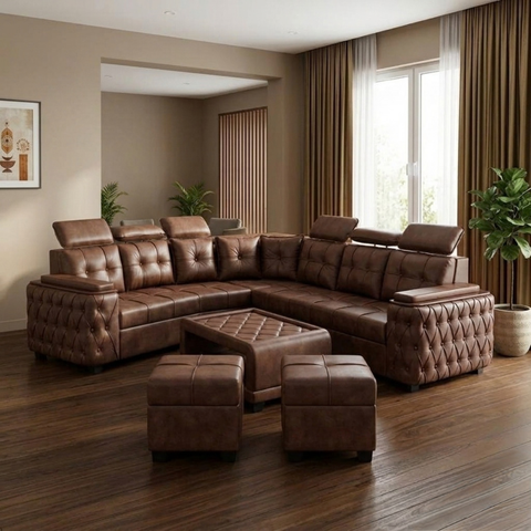 Lucid Sectional Design Sofa Set