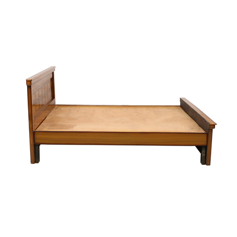 Mora Walnut Solid Wood Wooden Bed