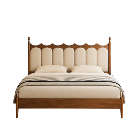 Hong Kong Solid Wood Wooden Bed