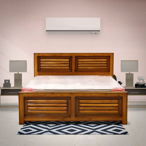 Bethany Premium Solid Wood Wooden Bed