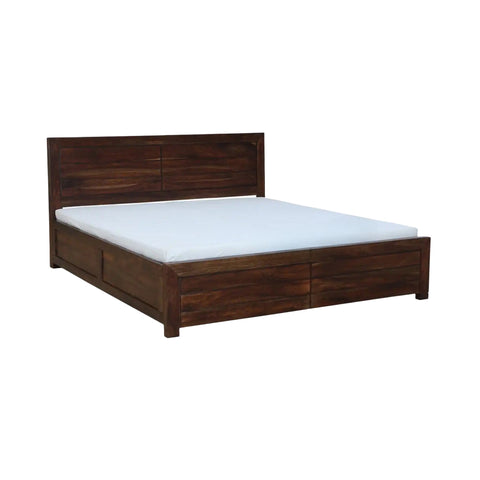 Denver Amber Solid Wood Wooden Bed