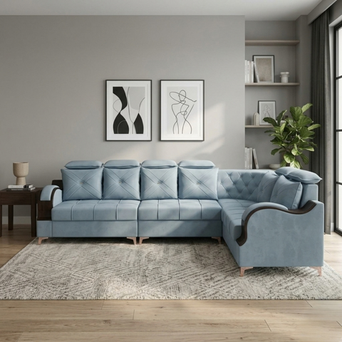 Delta Sectional Design Sofa Set