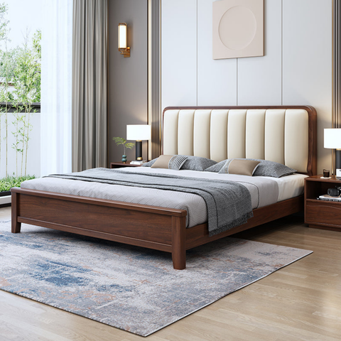 Portugal Solid Wood Wooden Bed