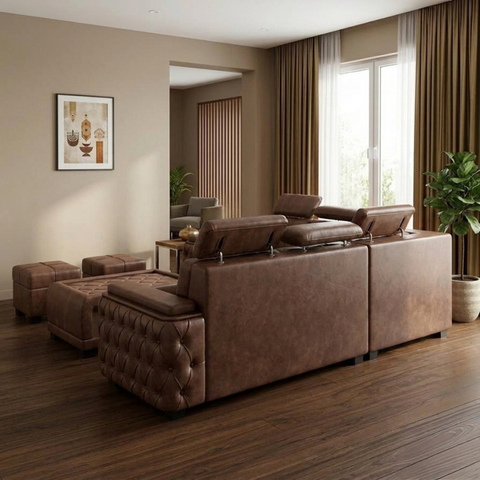 Lucid Sectional Design Sofa Set