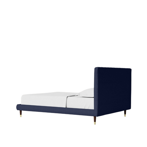 Baroda Luxury Upholstered Bed In Suede