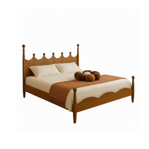 Hester Modern Solid Wood Wooden Bed