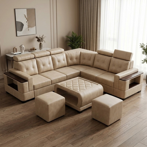Desert Sectional Design Sofa Set