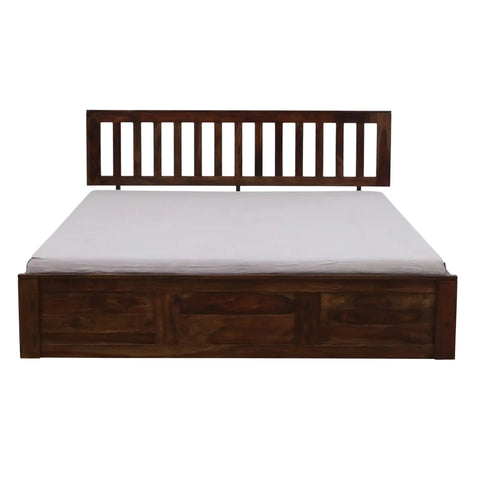 Fantome Solid Wood Wooden Bed