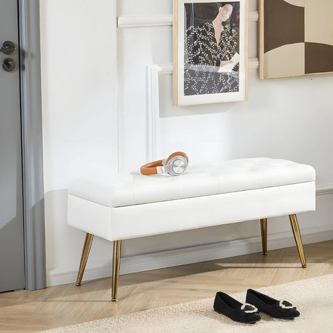 Jipsta Upholstered Ottoman With Storage