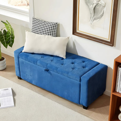 Hale Classic Upholstered Ottoman With Storage