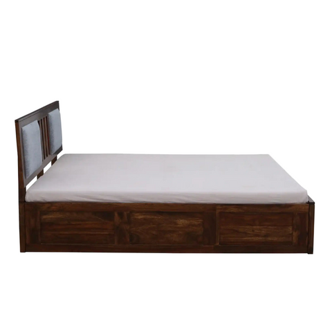 Alpha Solid Wood Wooden Bed