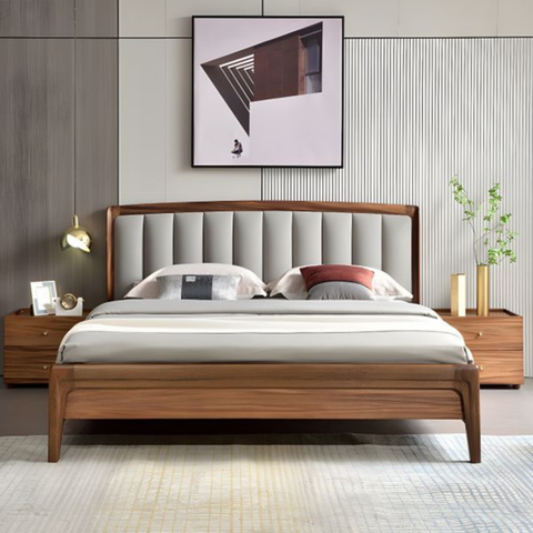 Solimo Cazz Solid Wood Wooden Bed