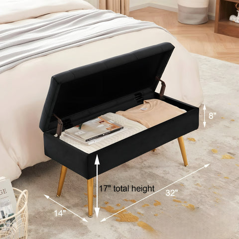 Jipsta Upholstered Ottoman With Storage